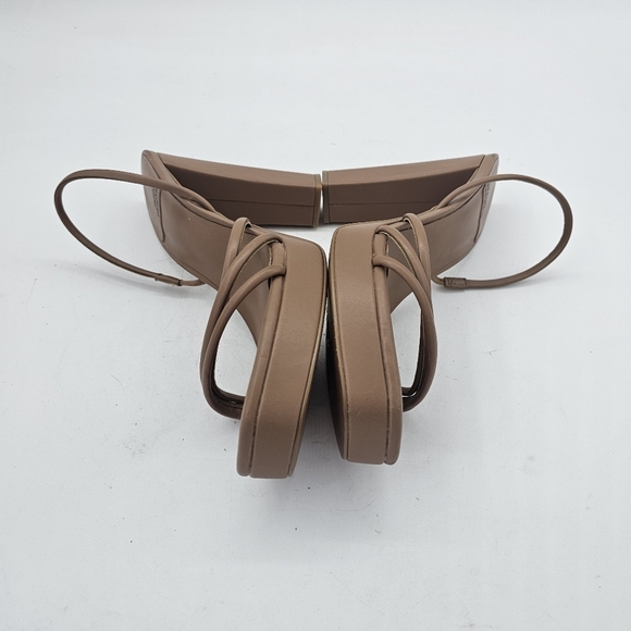 Jeffrey Campbell Strappy High Heel Slingback Sandals Size 9.5 US / 40 EU – Brown - Picture 10 of 12